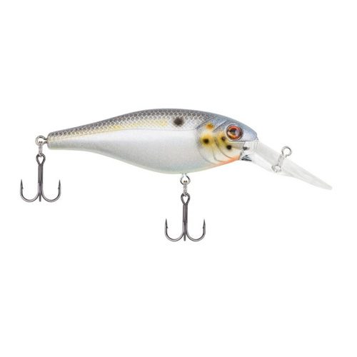 Bad Shad Black Silver 2in 5 (1/4 oz) 5'-7' 7