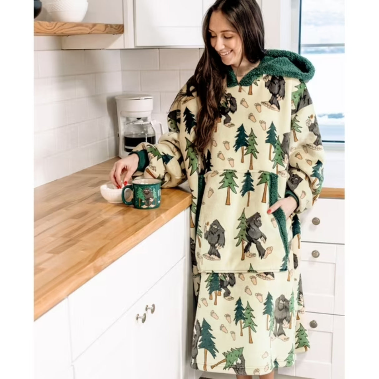 Sasquatch Blanket Hoodie