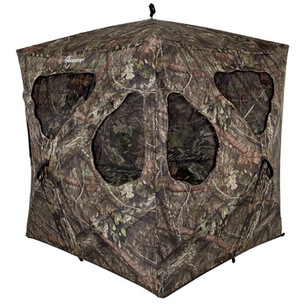 Ameristep Silent Brickhouse Ground Blind - 3 Person AMEBF3007