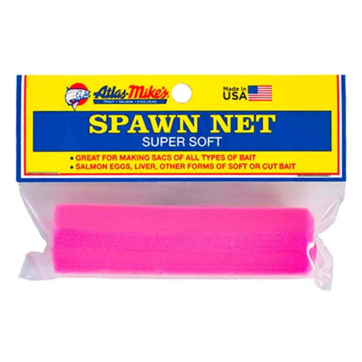 55005 Atlas Mike’s Spawn Net 3 x 16′ Roll – Pink