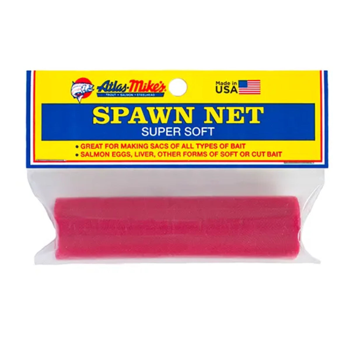 55006 Atlas Mike’s Spawn Net 3 x 16′ Roll – Red