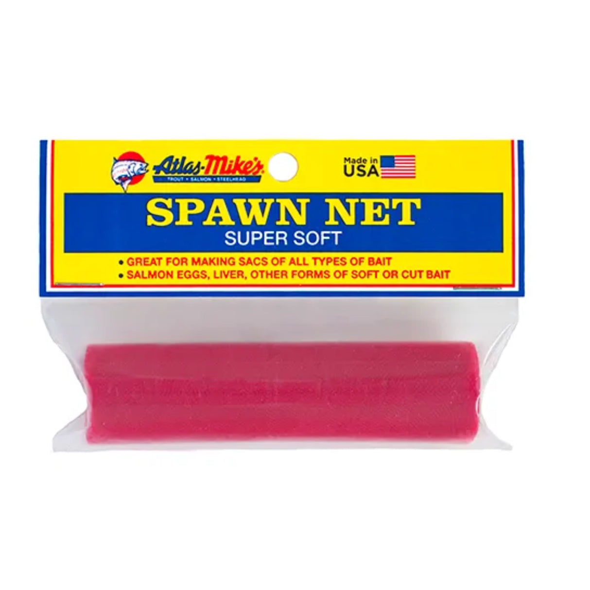 55046 Atlas Mike’s Spawn Net 4 x 16′ Roll – Red