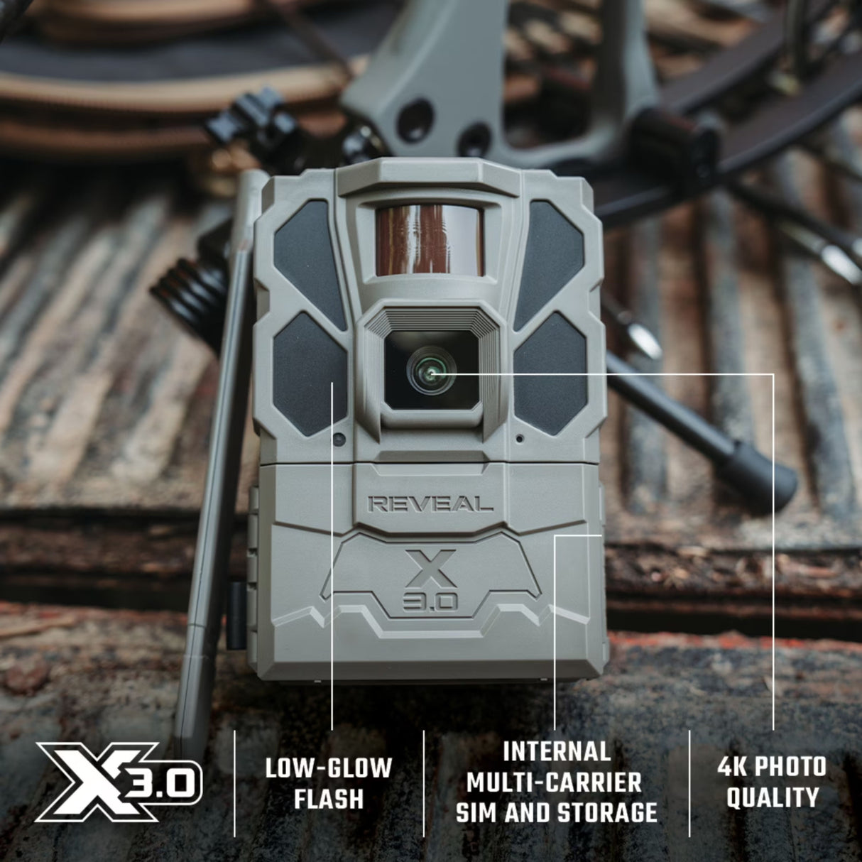 Tactacam Reveal X 3.0 Cellular Trail Camera