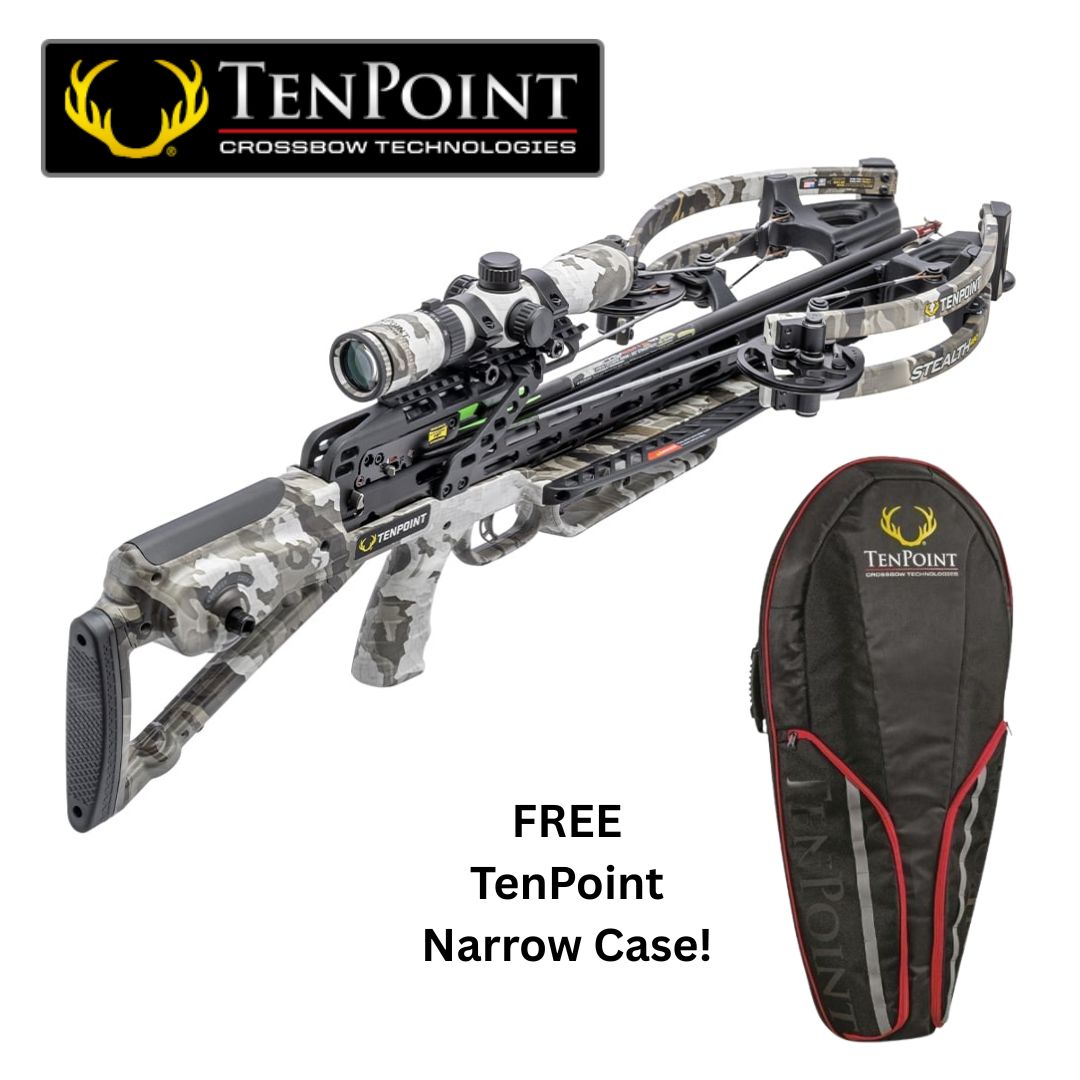TenPoint Stealth 450R Dealer Special, Acu-Slide, Camo Rangemaster Scope