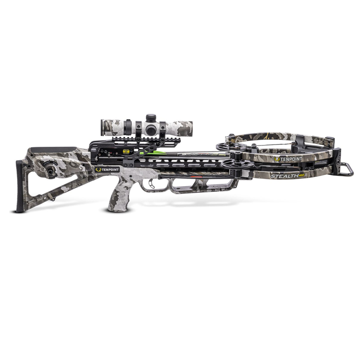TenPoint Stealth 450R Dealer Special, Acu-Slide, Camo Rangemaster Scope