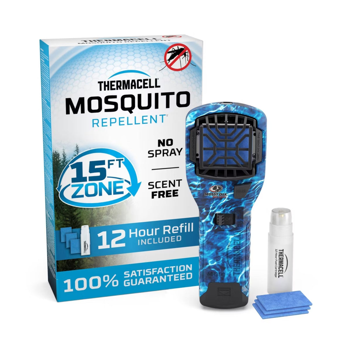 ThermaCell Portable Mosquito Repellent Mossy Oak Fishing Bundle #MR300MO