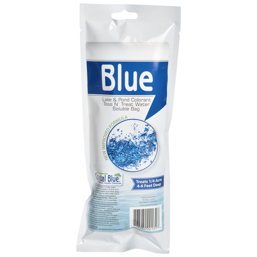 Crystal Blue Toss N Treat - Individual Throw Pack- Blue