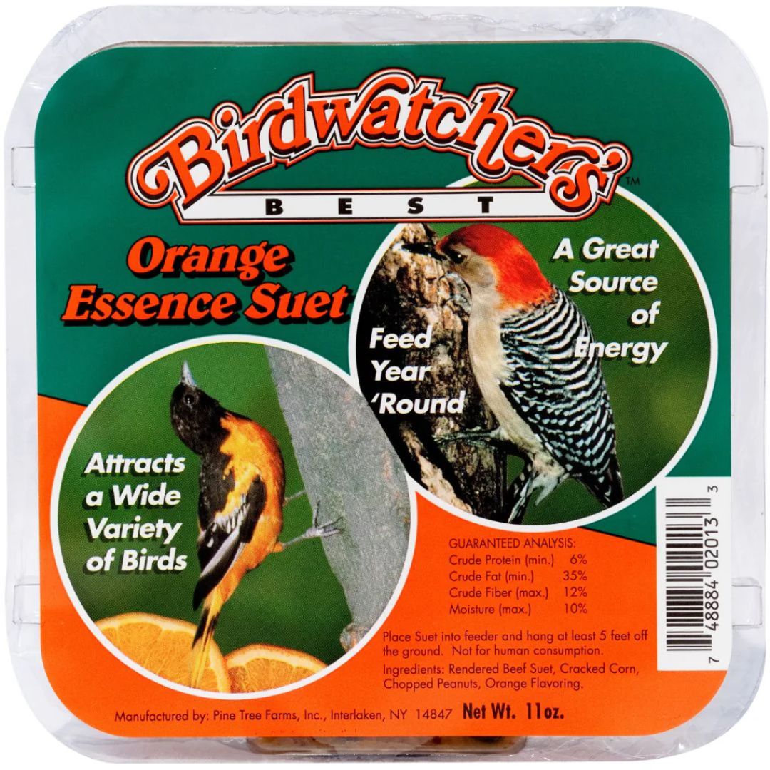 Birdwatchers 11oz Orange Essence Suet - 12pk