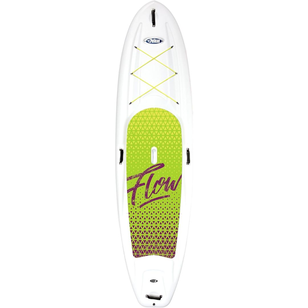 Pelican Flow 106 SUP - White/Lime Green FAA10P109