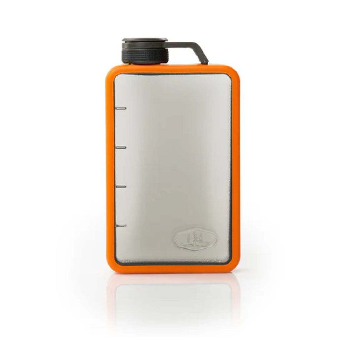 BOULDER FLASK 10 OZ ORANGE
