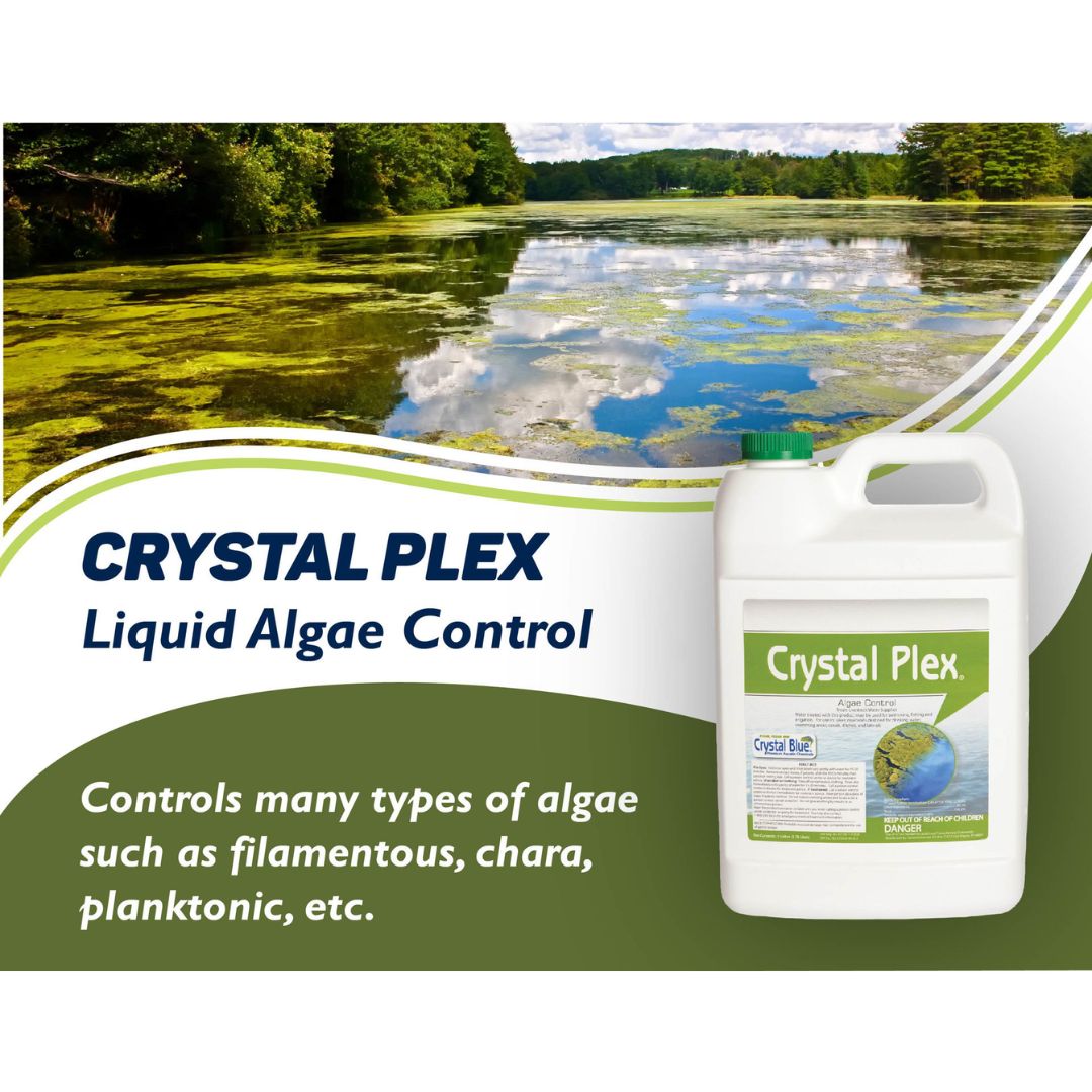 Crystal Blue - Crystal Plex Algae Control - 1 Gallon