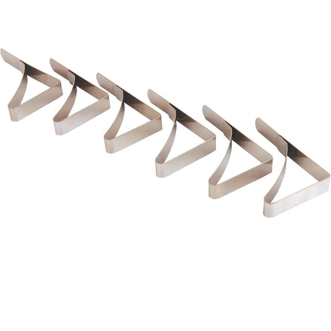 Coleman Clamps Tablecloth Stainless