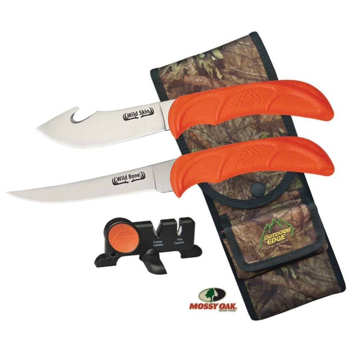 Outdoor Edge WB4C Wild Combo Fixed Blade Knife