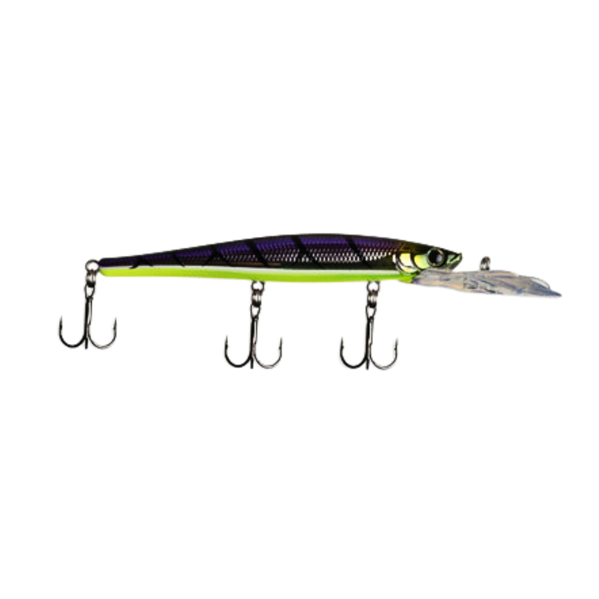 WalleyeX Brawler #12 Crankbait - Chrome Tiger