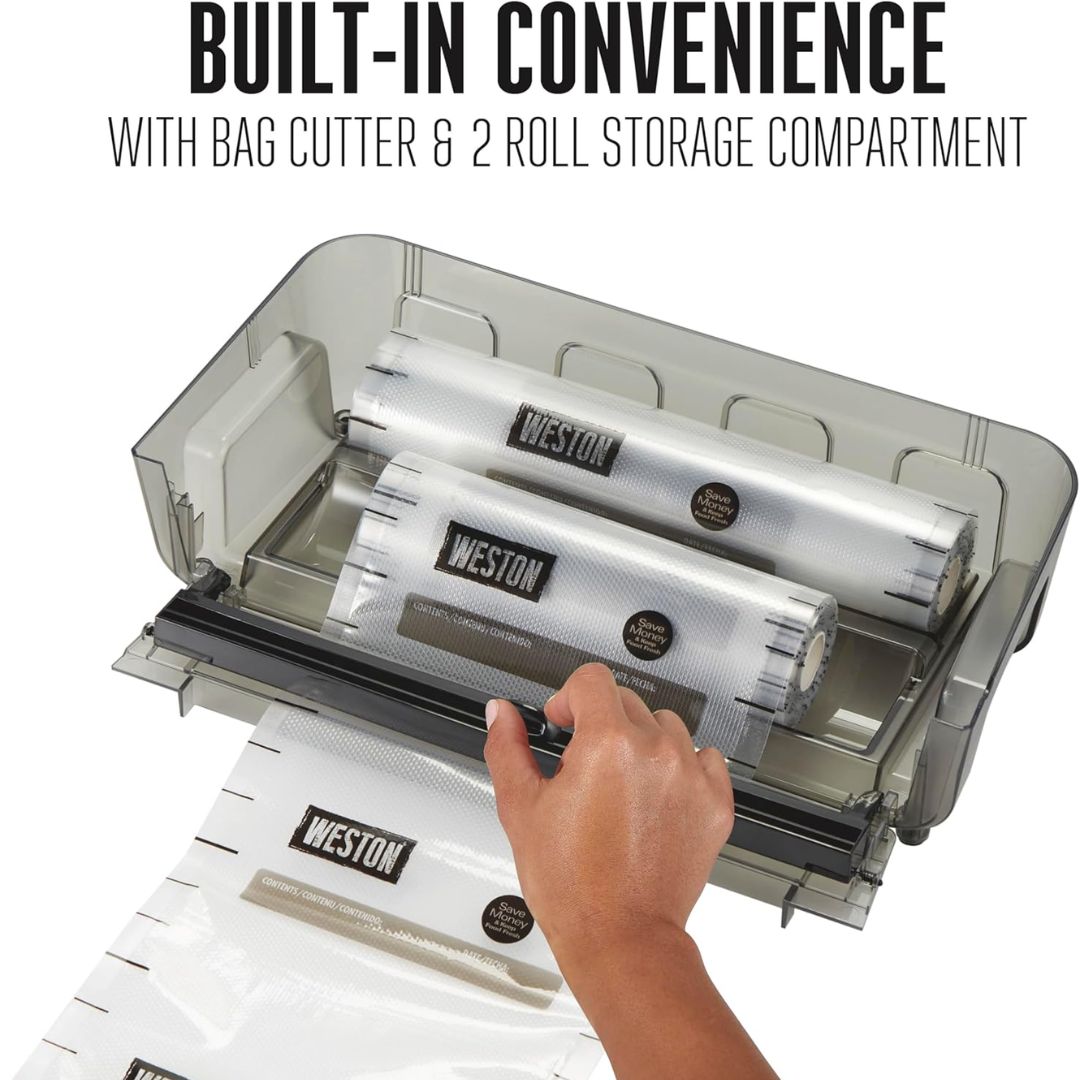 Weston Liquid & Dry Food Vac Sealer 11" with Date Stamp