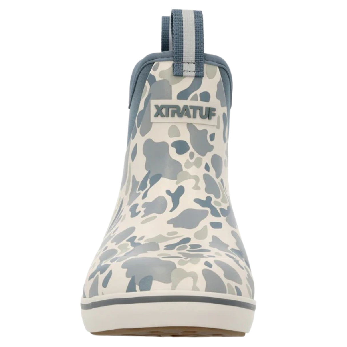 XTRATUF 6" Men's Ankle Deck Boot Stormy Duck Camo XMABDC20