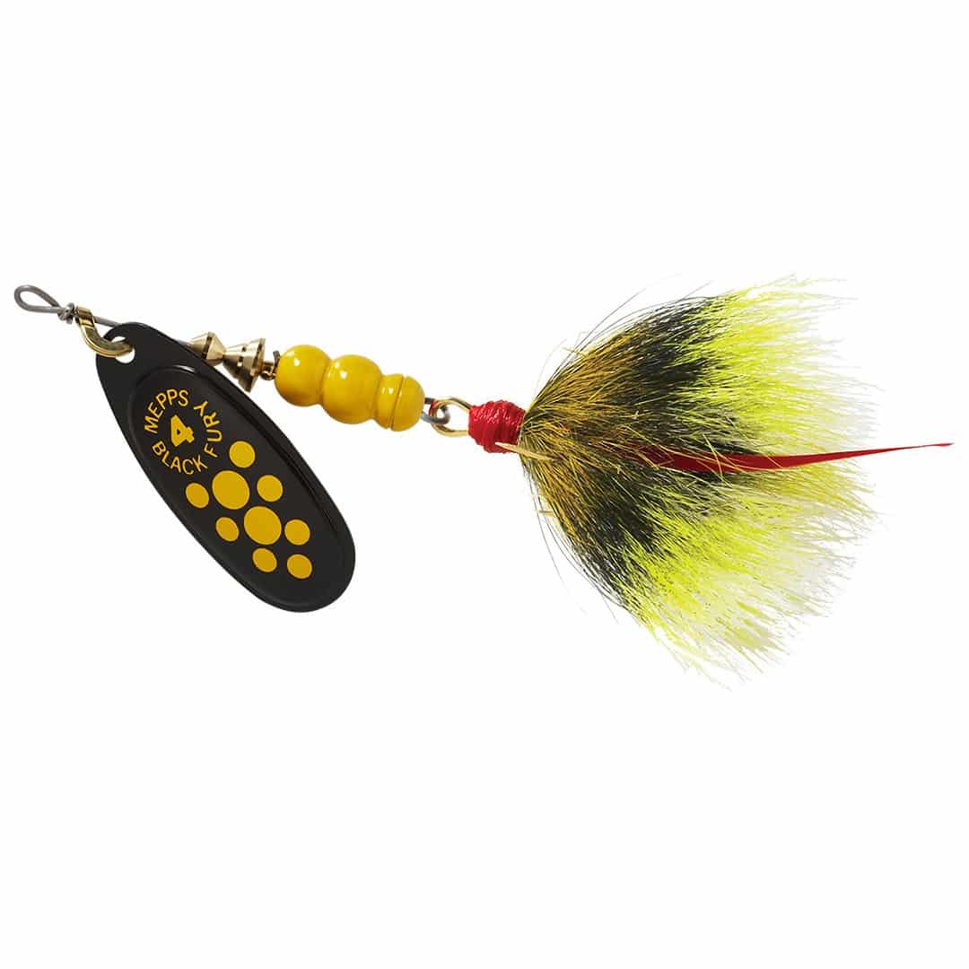 Mepps Black Fury Dressed Treble