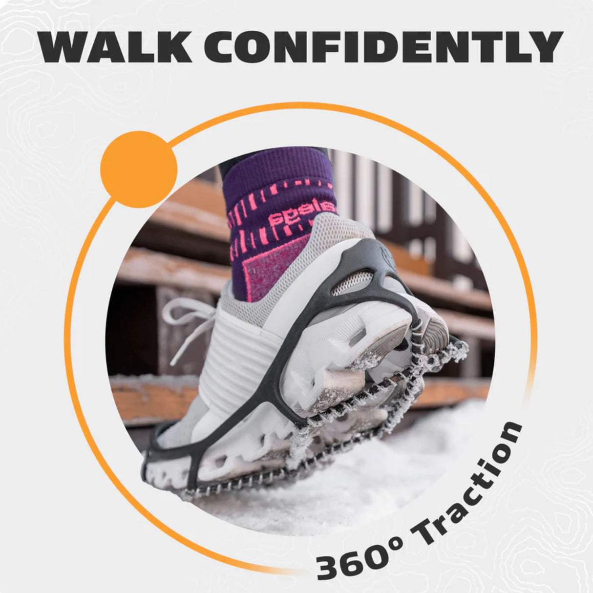 YakTrax Walk Traction Ice Cleat M (Mens 9-11)