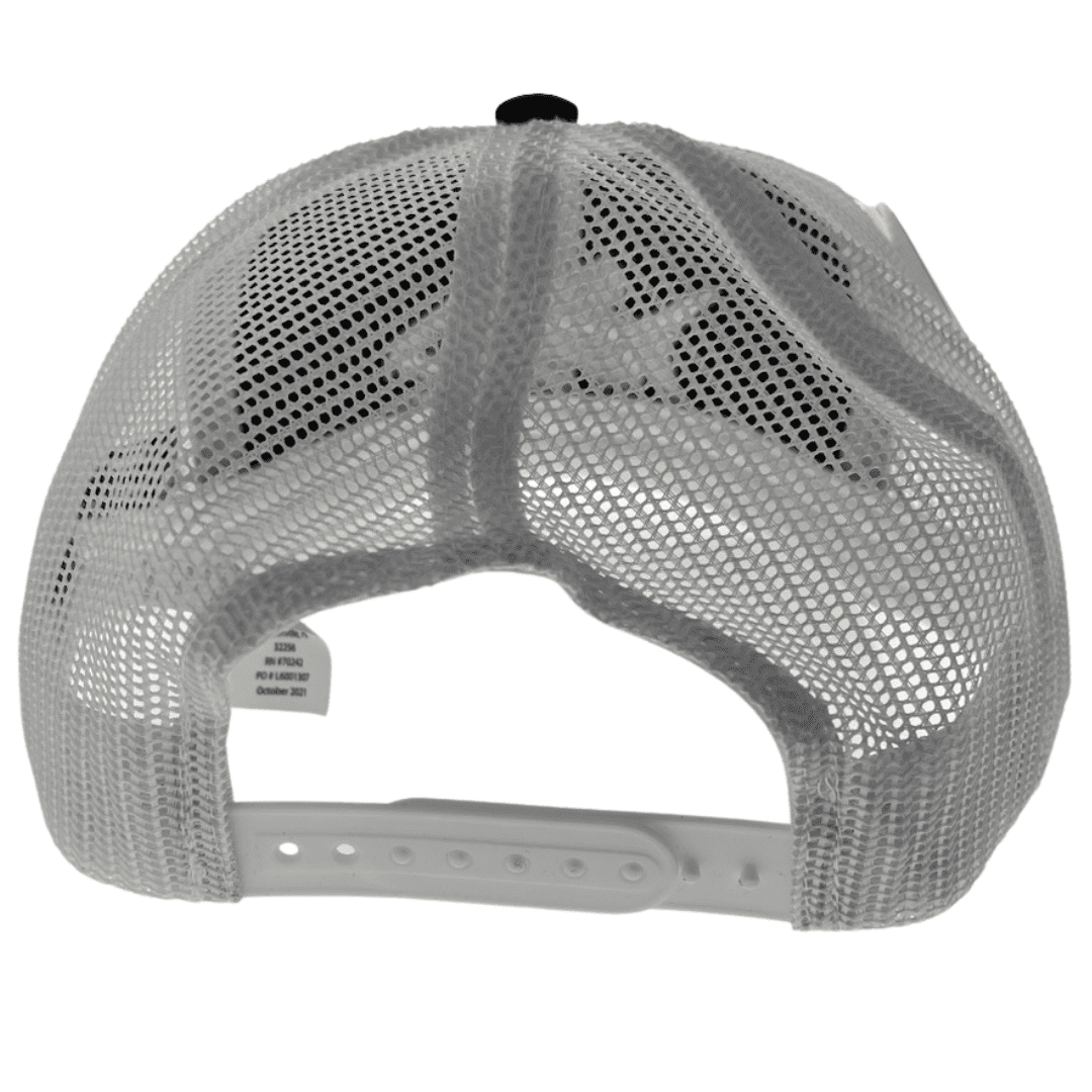 Northwoods Embroidered Bad To The Bone Black Adjustable Snap Back Hat