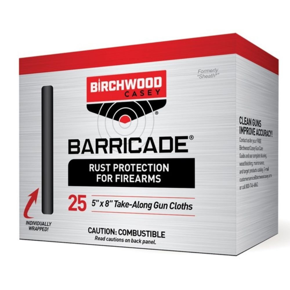 Birchwood Casey Barricade Rust Protection Wipes