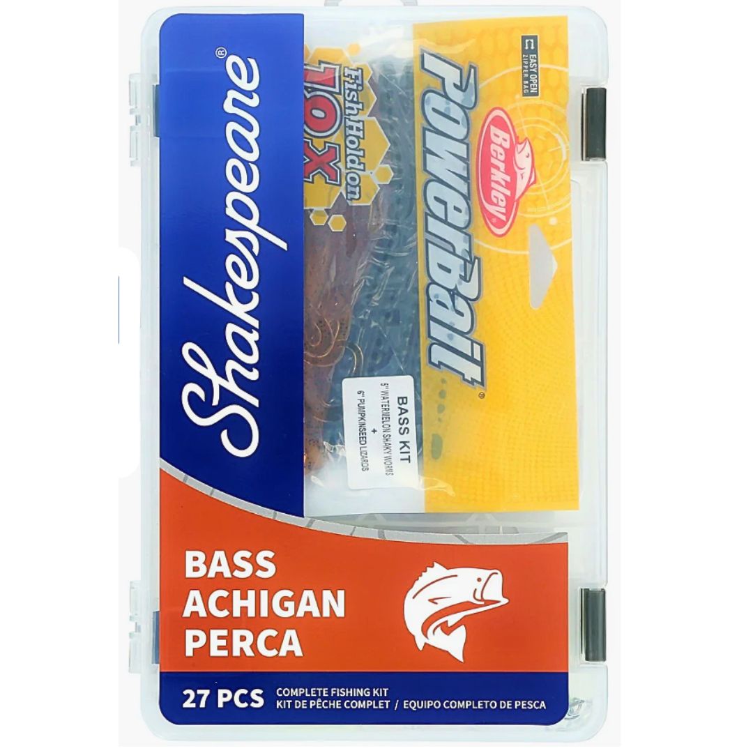 Shakespeare Catch More Fish Bass Tackle Kit