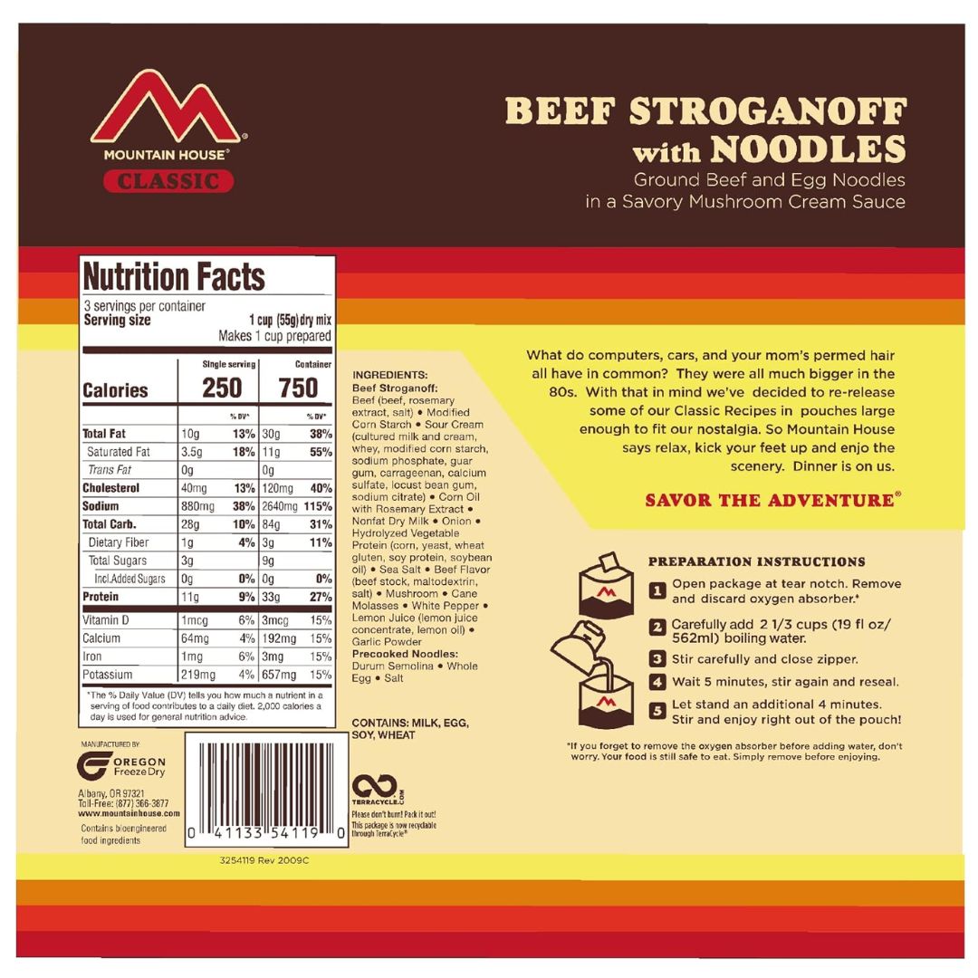 Beef Stroganoff with Noodles