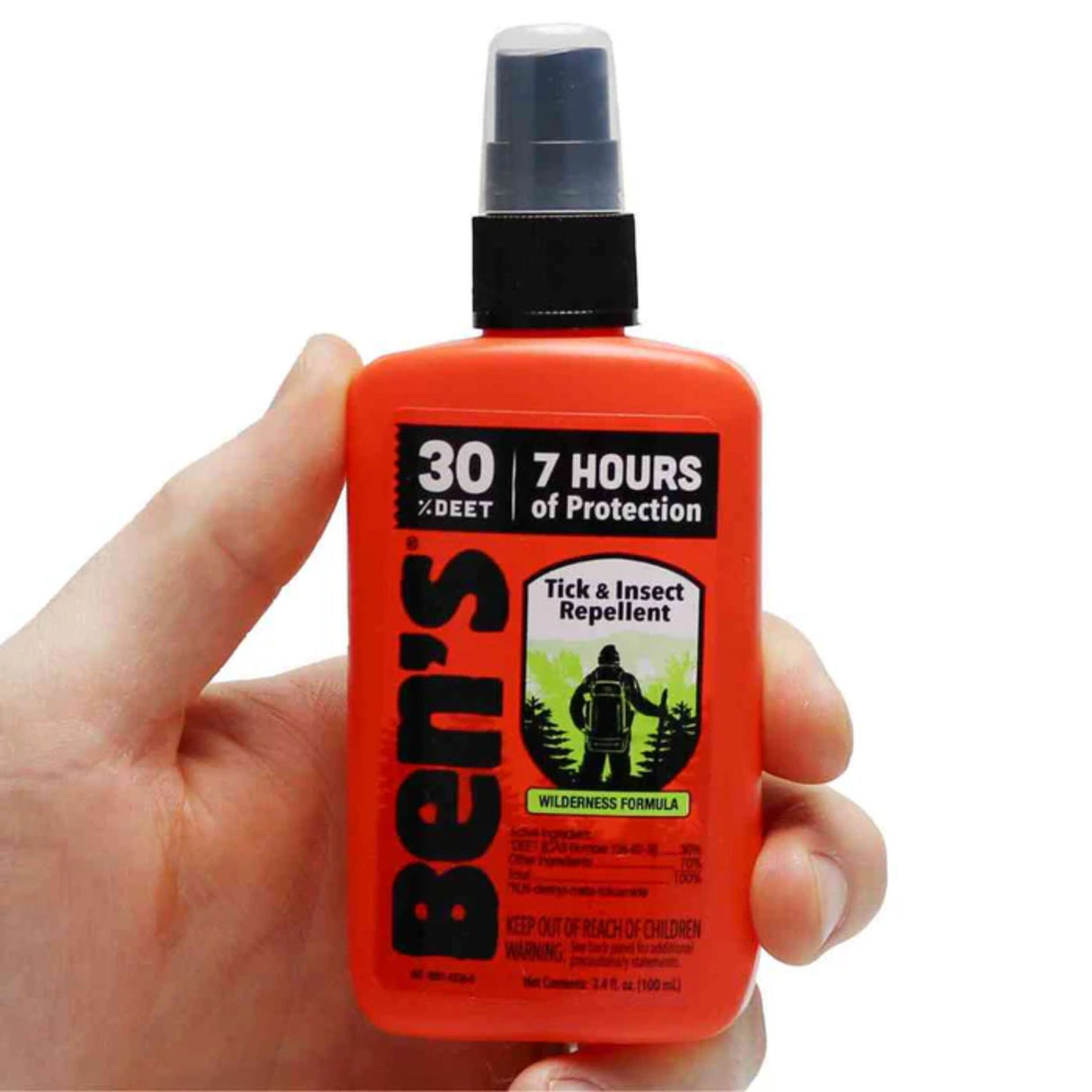 Ben's 30% Deet Tick & Insect Repellent 3.4 oz. Pump Spray