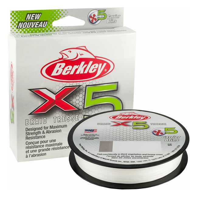 Berkley X5 Crystal 164 YD Braid Fishing Line