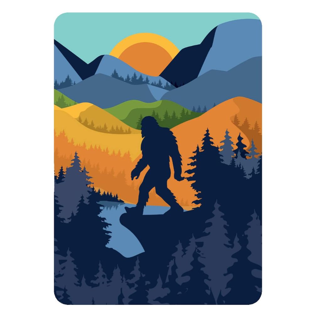 Bigfoot Scene Playing Cards MSC2623