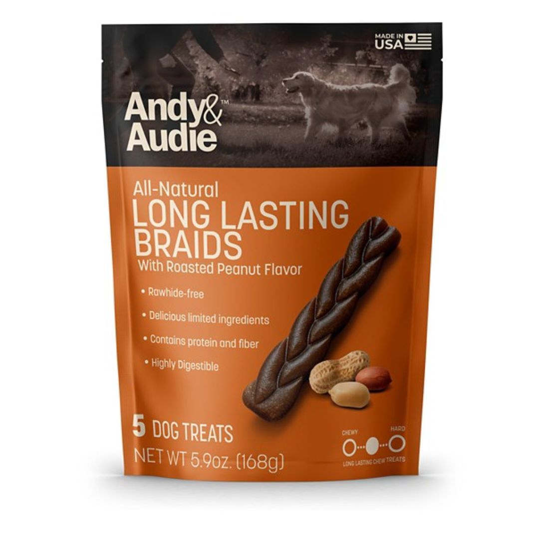 Andy & Audie Rawhide Alternative Treat For Dogs
