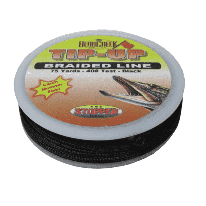 Braided Tip Up Line | Black