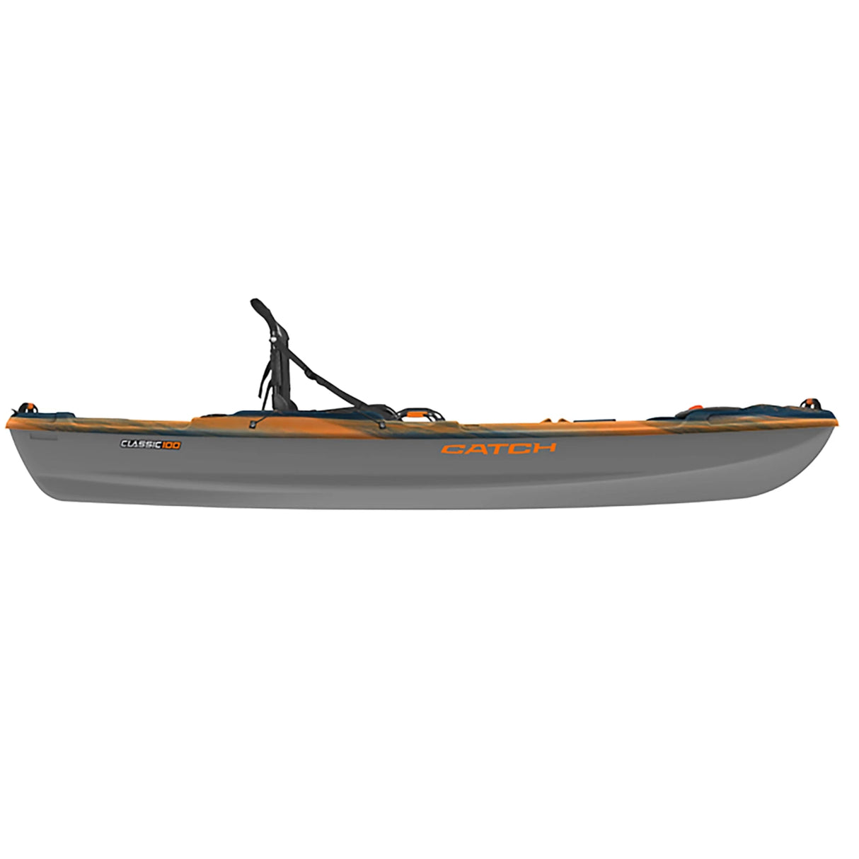Pelican Catch Classic 100 Kayak Red Fox/Magnetic Grey - # 58