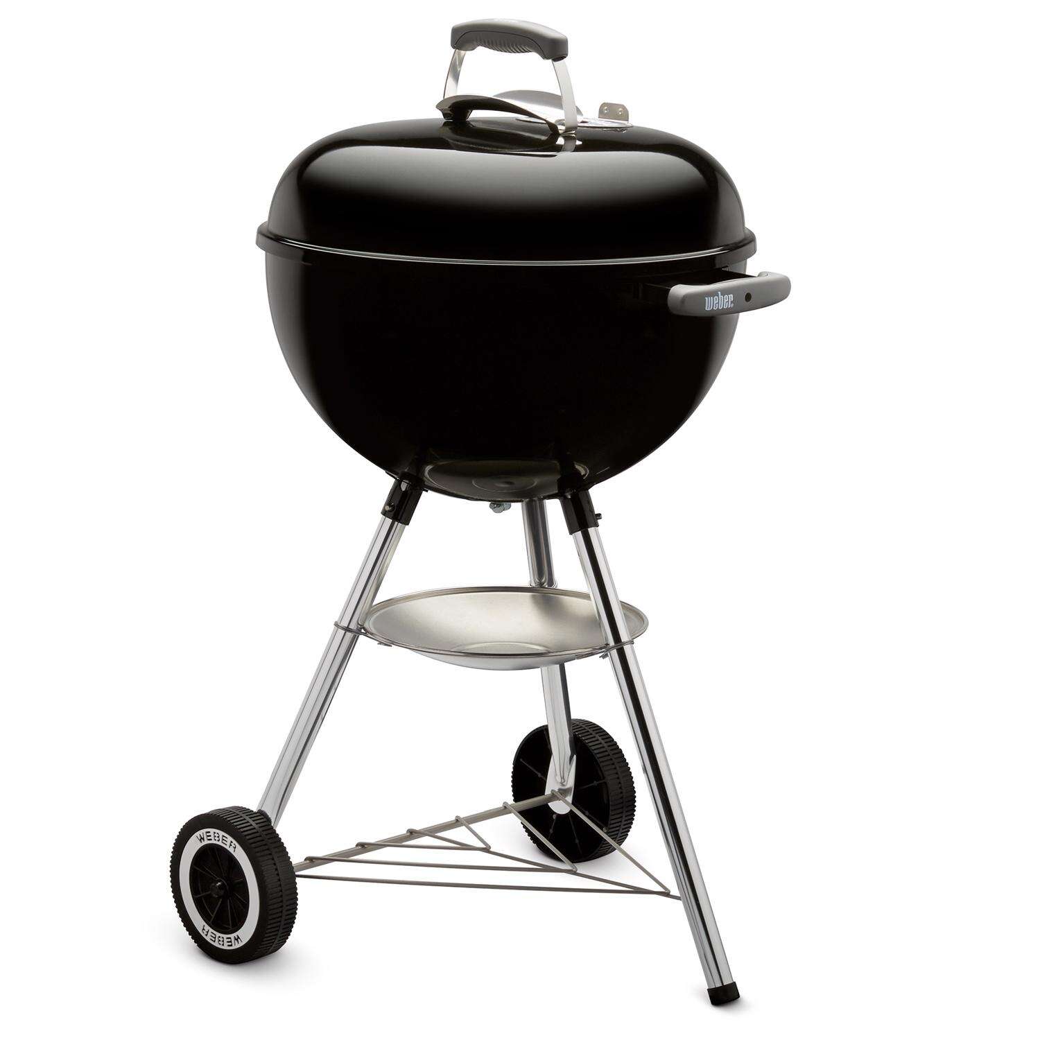 Weber 18" Original Charcoal Premium Kettle Grill Black