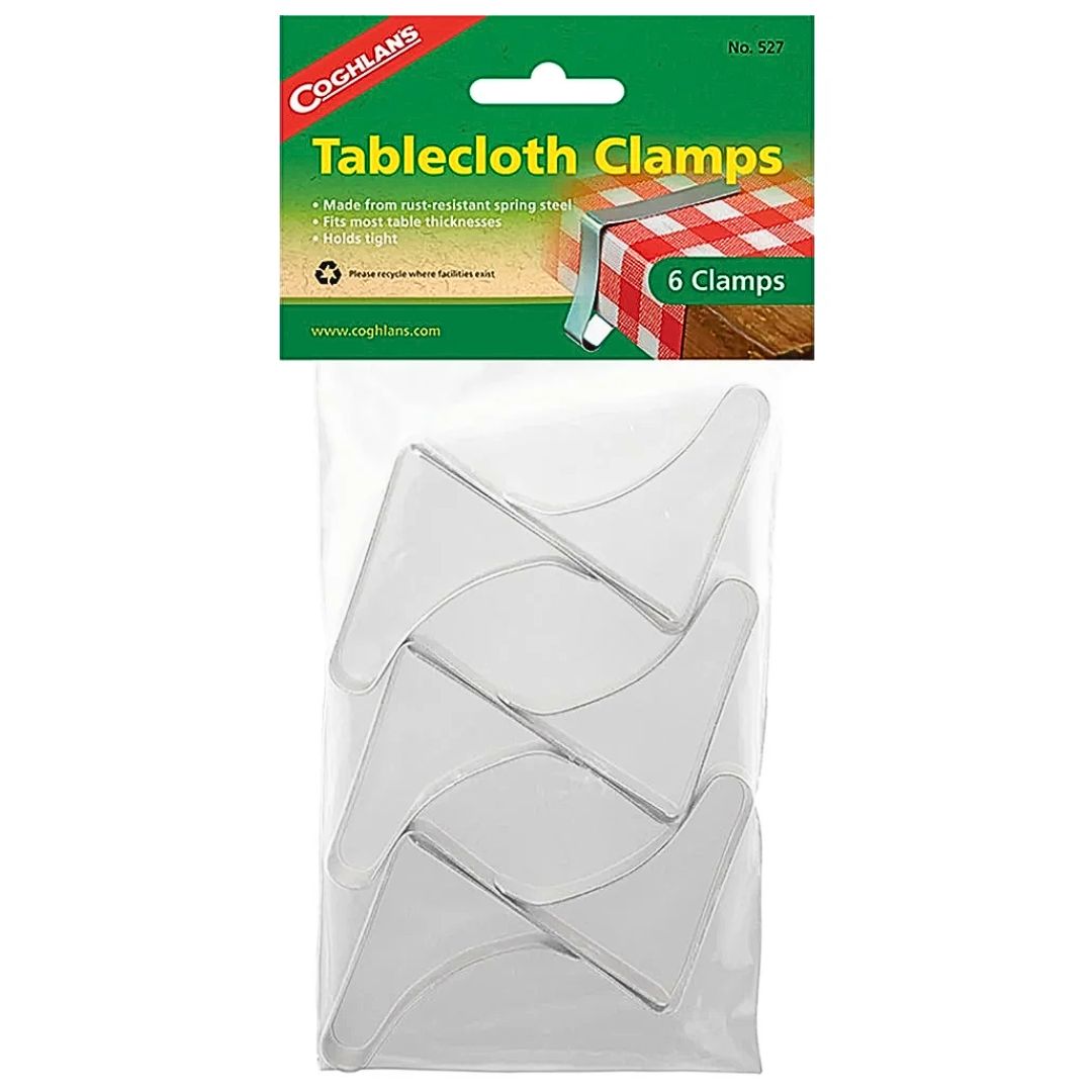 Coghlans Tablecloth Clamps - 6 Pack