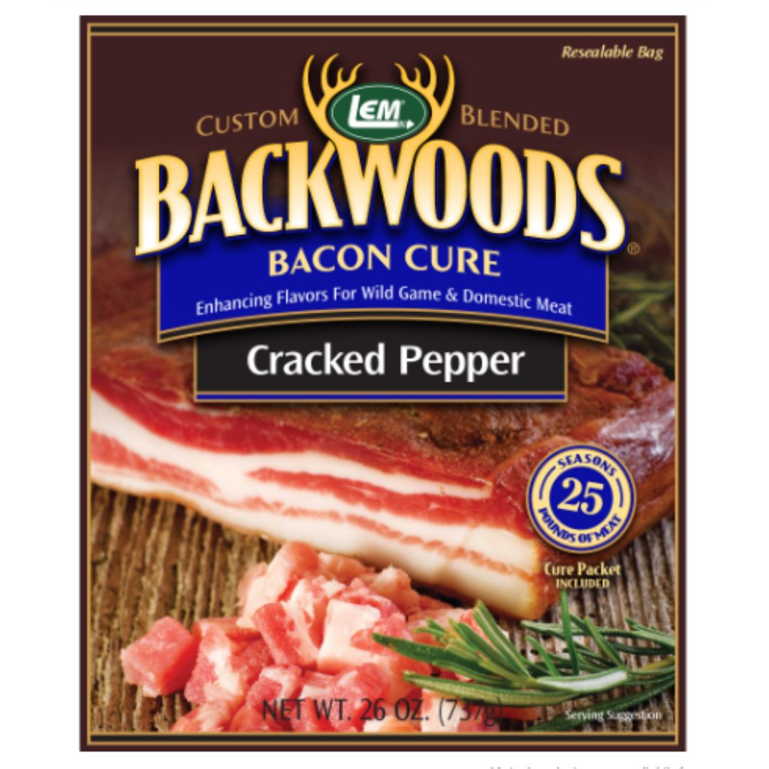 LEM Backwoods Bacon Cure - Seasons 25lbs of Meat