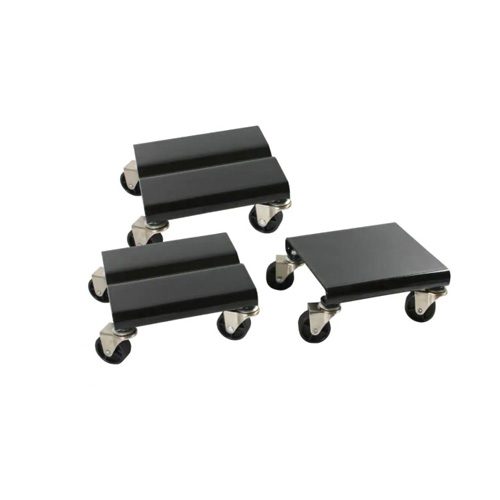 Black Bull Sportsman 3pc Steel Snowmobile Dolly Set