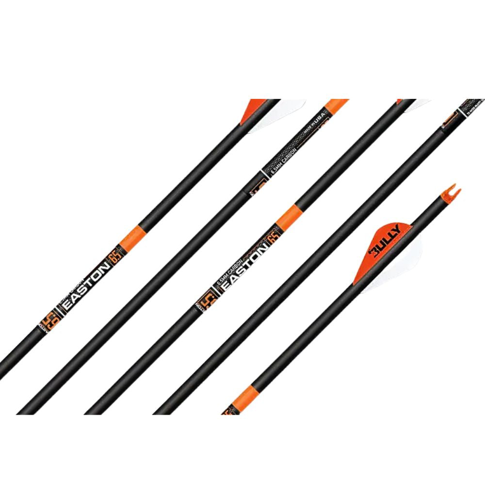 Easton 6.5 Bowhunter 250 Spine 2" Bully Vanes