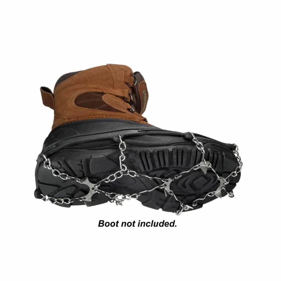 Eagle Claw Stainless Steel Chain Ice Cleats - Large