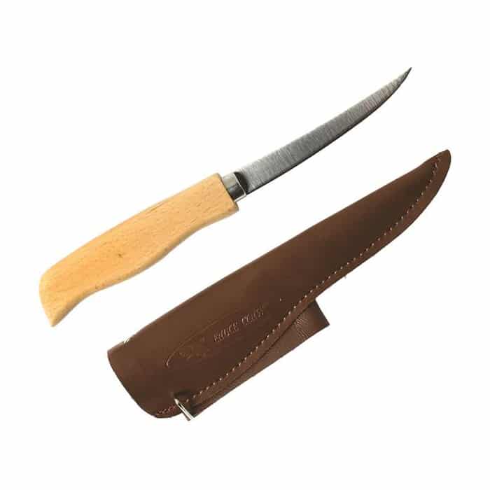 Eagle Claw Wood handle Fillet Knife w/Sheath