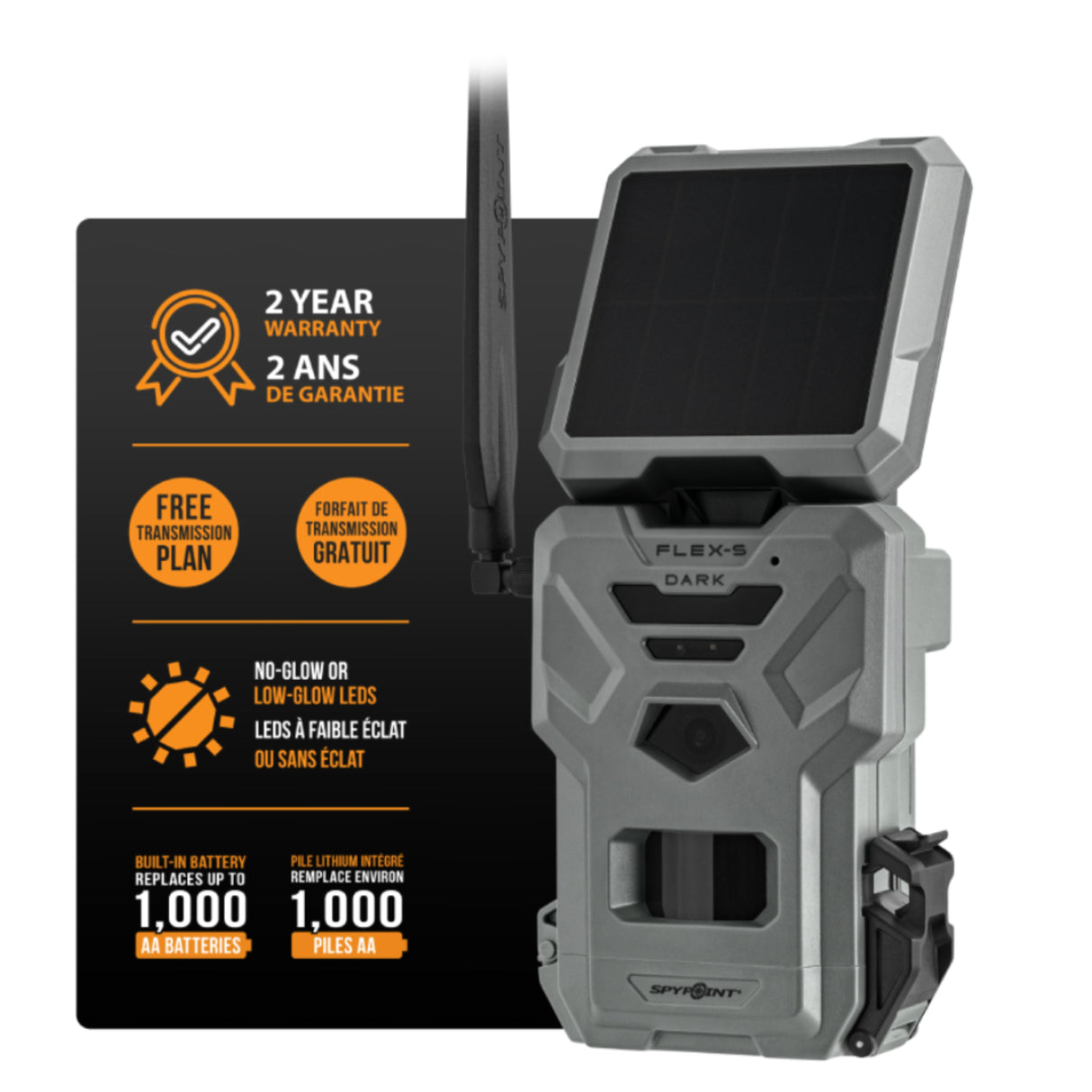 Spypoint FLEX-S-DARK Cellular Trail Camera 1810