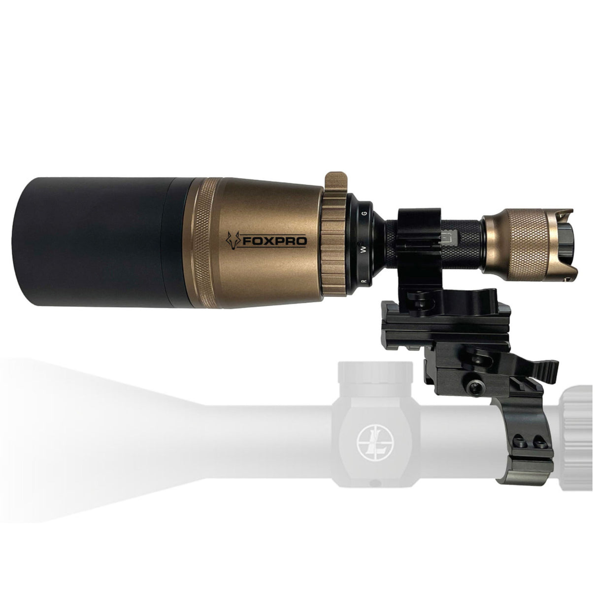 FoxPro Quad Fire Gun Mounted Light