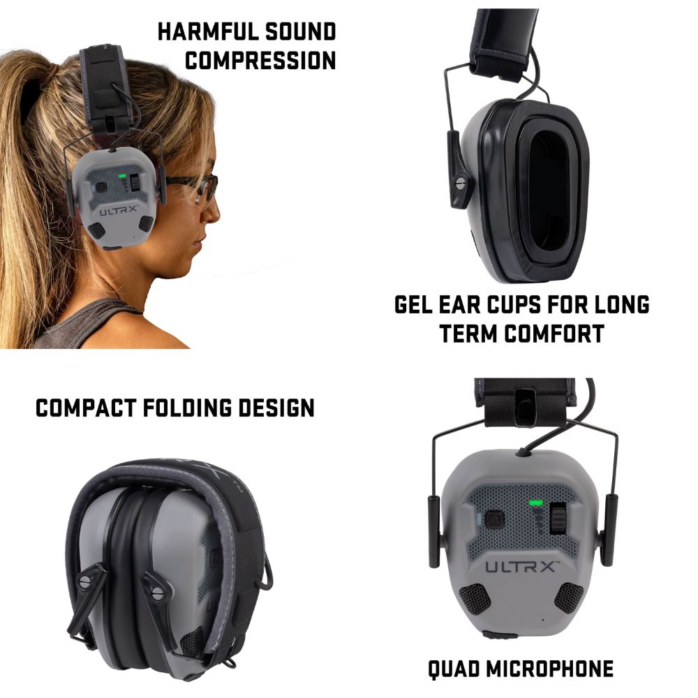 Allen Ultrx Bionic Fuse Bluetooth Electronic Earmuff