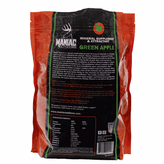 Maniac Outdoors Mineral Supplement & Attractant 8lb