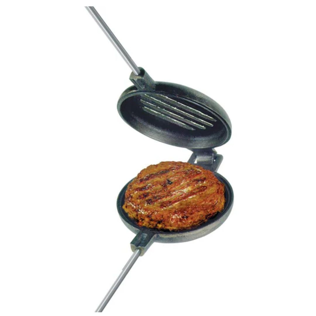 Rome Wilderness Cast Iron Hamburger Griller