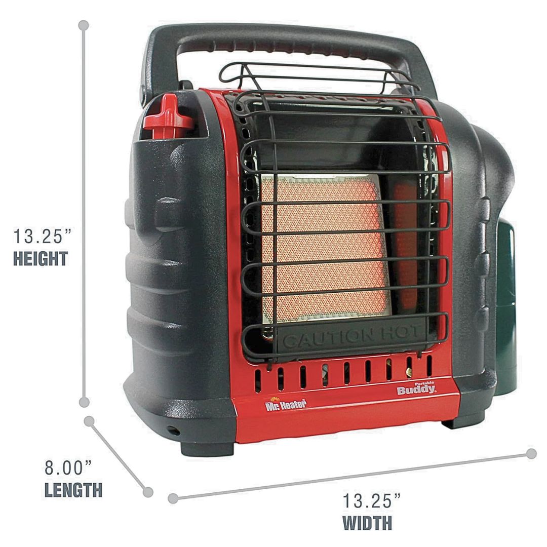 Mr. Heater 4,000 - 9,000 BTU Portable Buddy Heater (Standard Version)