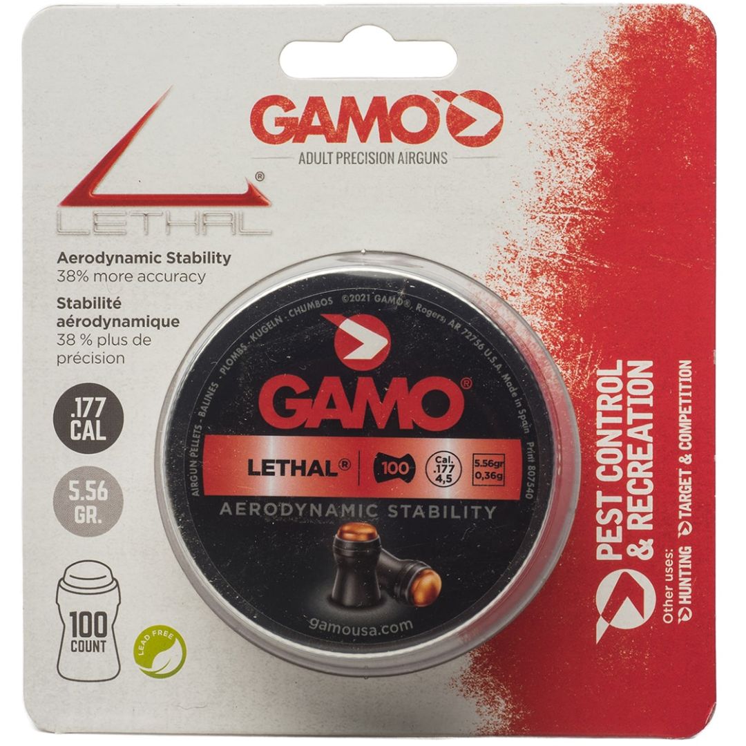 Gamo Lethal .177cal Air Gun Pellets