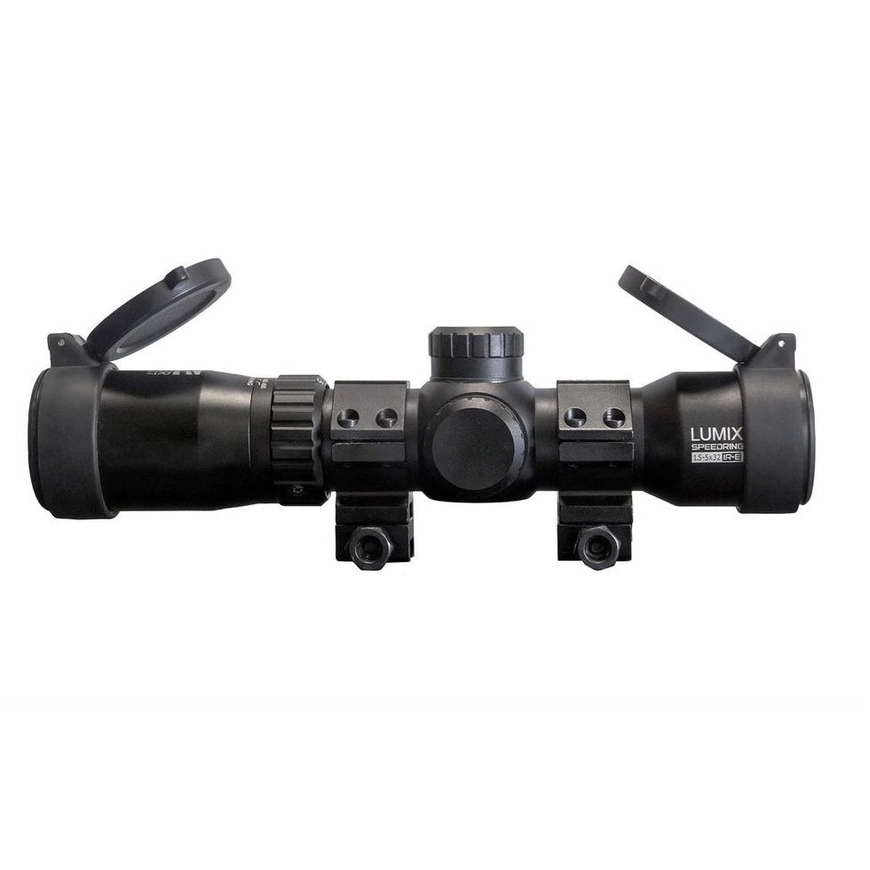 Lumix Speedring 1.5-5 X 32 IR-Illuminated Scope W/ Speed Ring