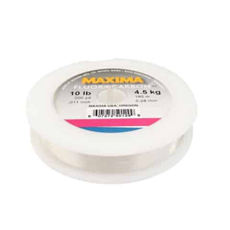 Maxima Fluorocarbon 200yd Clear Fishing Line