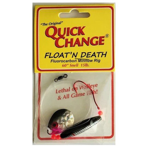 The Original Quick Death - Float 'N Death Minnow Rig