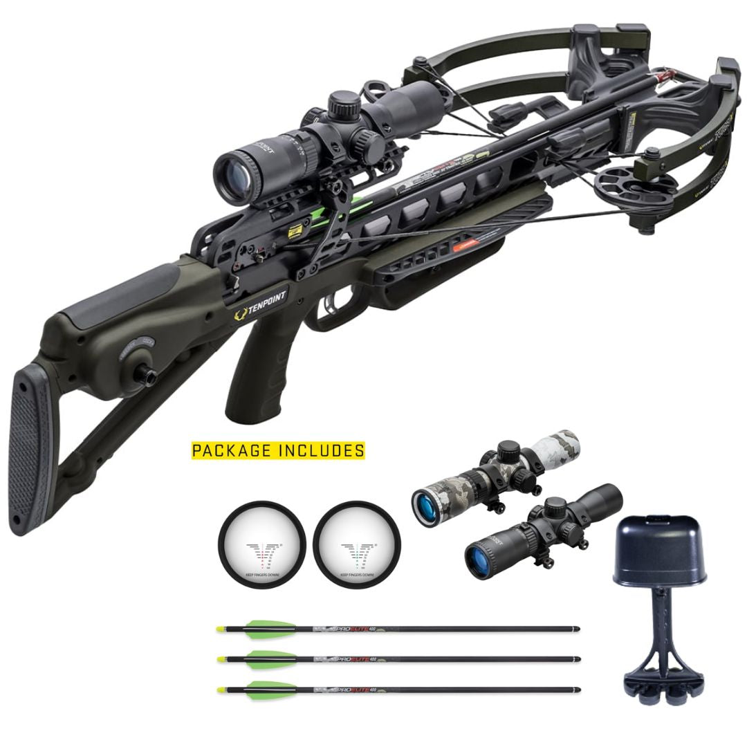TenPoint Turbo X Crossbow Pkg- Moss Green